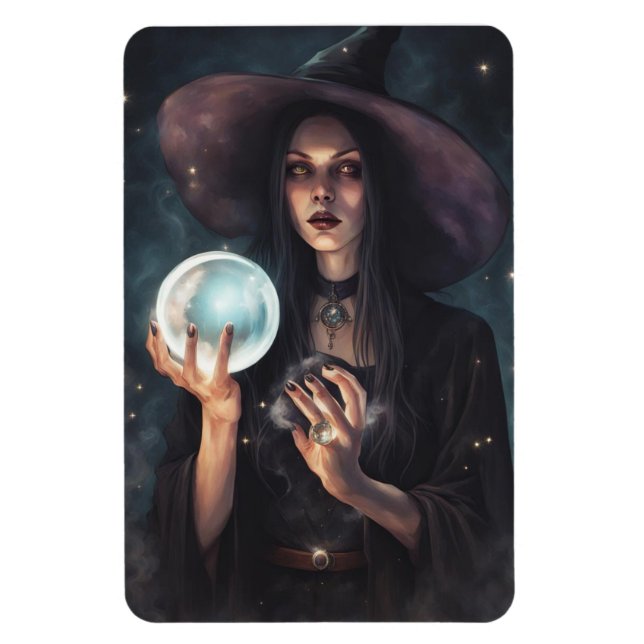 Flexible Witch Hilde Magnet (Vertical)