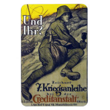 WWI Allemand Non Mans Land Magnet