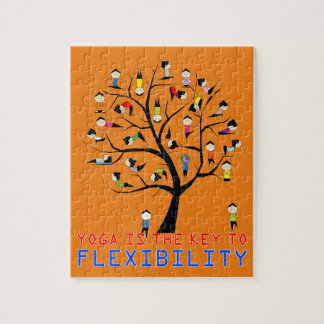 Flexible Yoga Jigsaw Puzzle