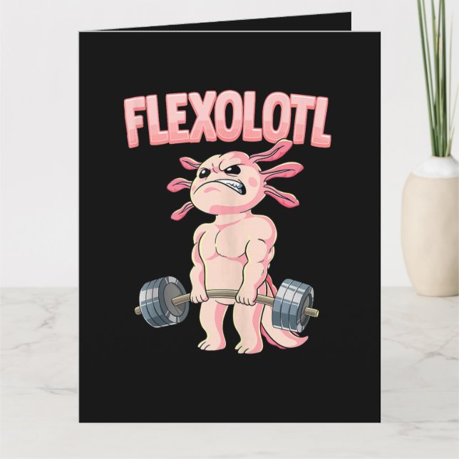 Flexolotl Axolotl Card (Front)