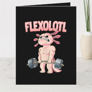 Flexolotl Axolotl Thank You Card