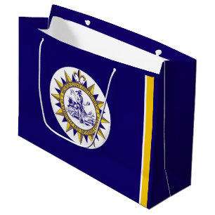 FlFlag of Nashville, Tennessee  Large Gift Bag
