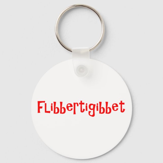 Flibbertigibbet Keychain (Front)