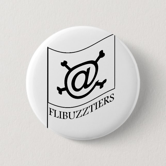 flibuzztiers 2 inch round button (Front)