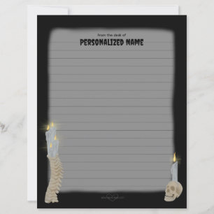 Flicker Of Time - Lined Paper Sheet