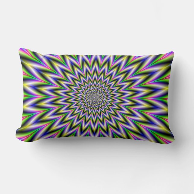 Flickering Star Lumbar Pillow (Front)