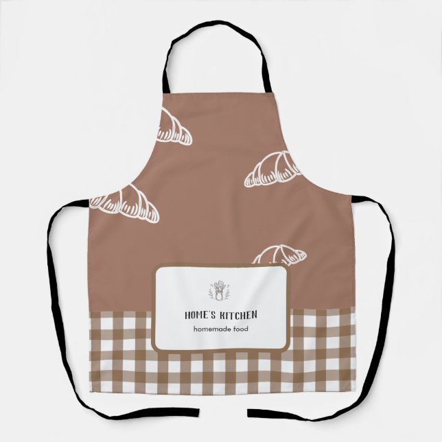 Flickermuse Mocha Mousse  Apron (Front)