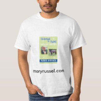 Flickertail & Paint cover art tshirt