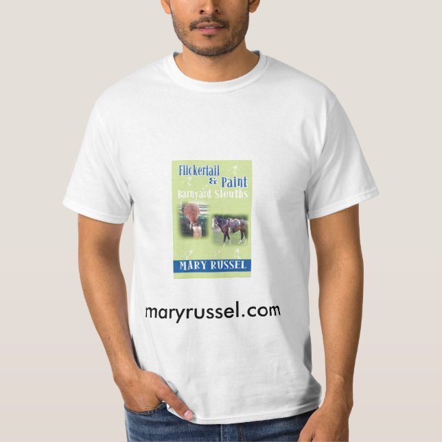 Flickertail & Paint cover art tshirt (Front)