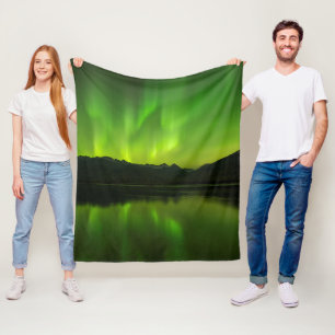 Flicking Aurora Fleece Blanket