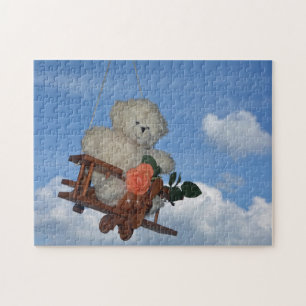 Fliegender Teddybär Jigsaw Puzzle