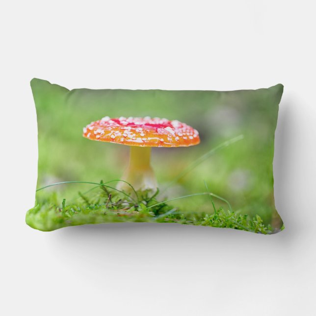 Fliegenpilz Lumbar Pillow (Front)