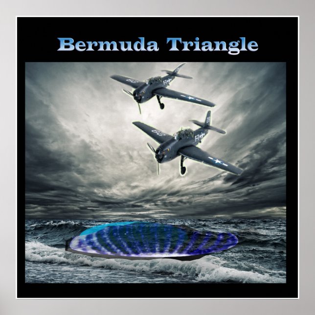 Flight 19 Bermuda triangle Poster (Front)