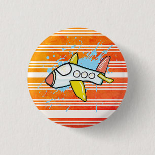 Flight 1 Inch Round Button