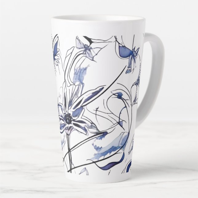 Flight 1 latte mug (Right Angle)