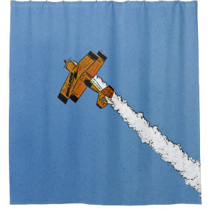 Flight 1 sccn shower curtain