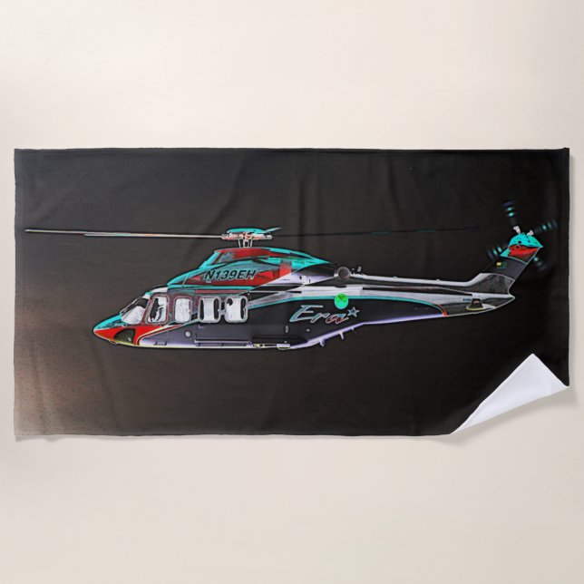 Flight 2 btcnm beach towel (Front)