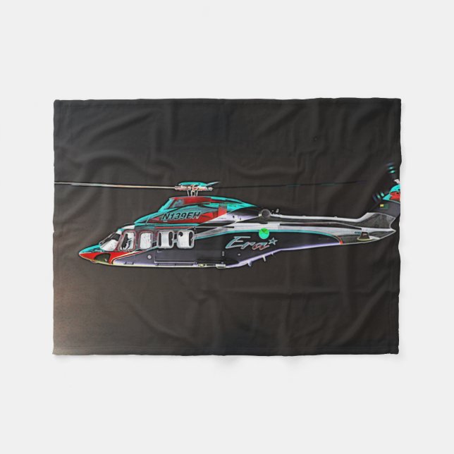 Flight 2 fba fleece blanket (Front (Horizontal))