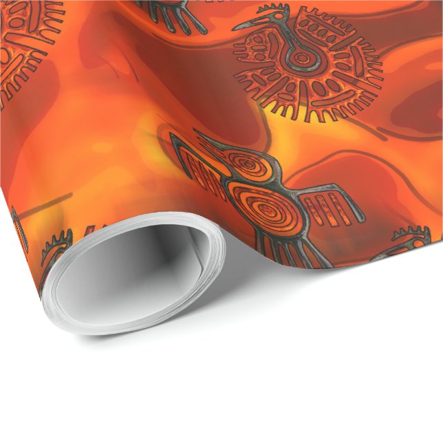 Flight 2 Native American Wrapping Paper (Roll Corner)