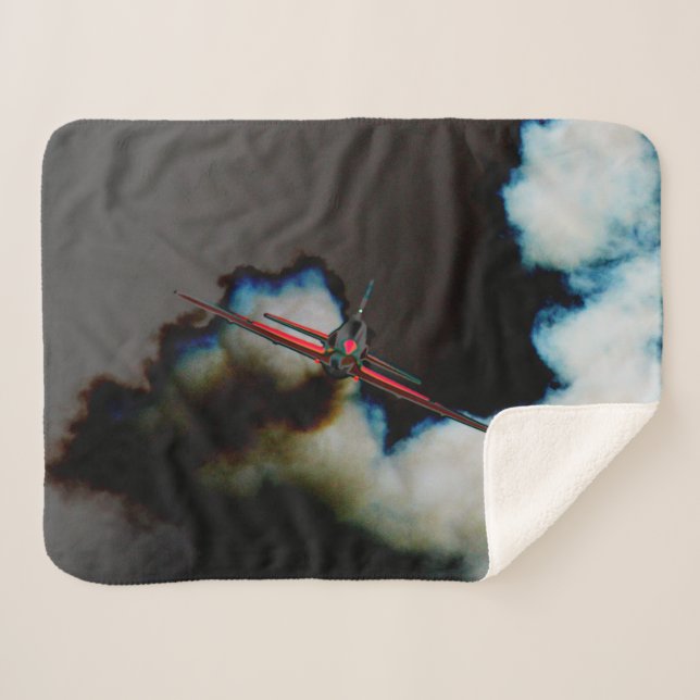 Flight 3 sbcna sherpa blanket (Front (Horizontal))