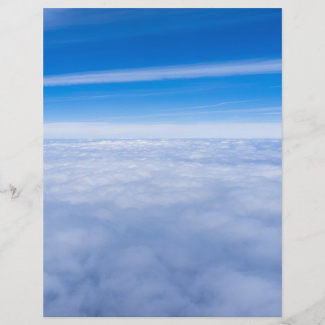 Flight above the clouds flyer (Front)
