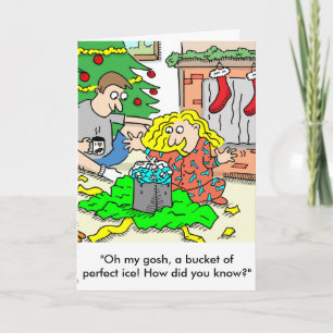 Flight Attendant Christmas Dream Greeting Card