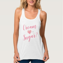 Flight Attendant Cream & Sugar Tank Top