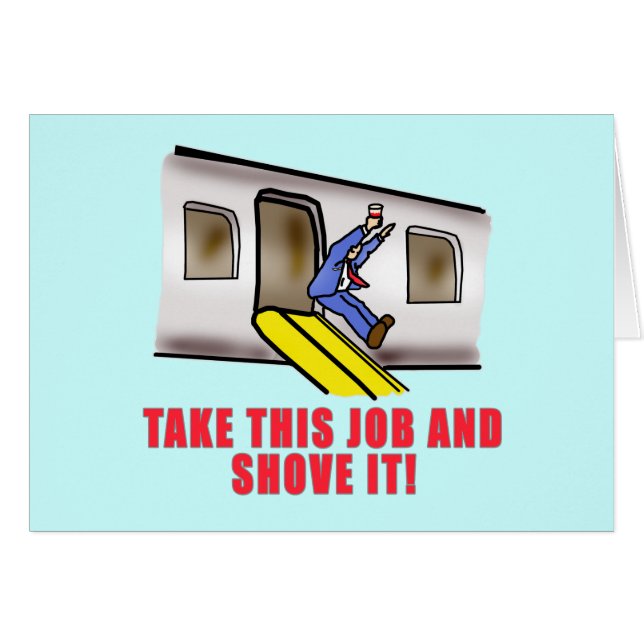 Flight Attendant Emergency Chute Humour (Front Horizontal)