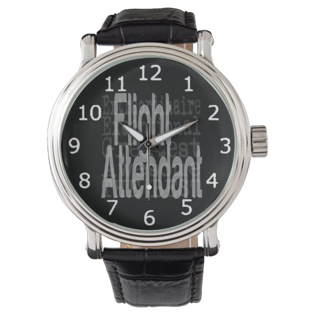 Flight Attendant Extraordinaire Watch (Front)