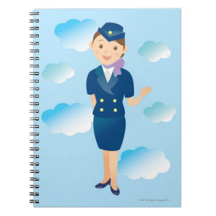 Flight Attendant Notebook