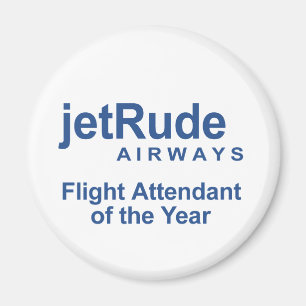 Flight Attendant of the Year Magnet