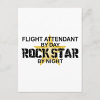 Flight Attendant Rock Star