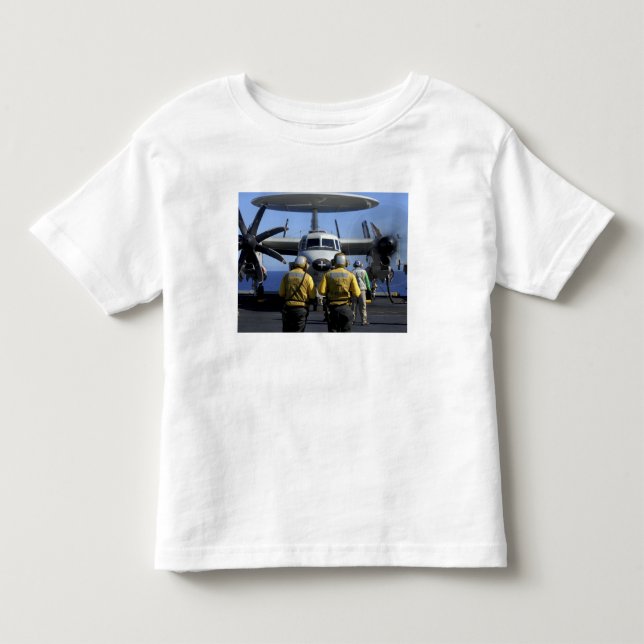 Flight deck directors toddler t-shirt (Front)