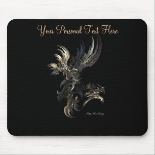 Flight Fractal Mouse Pad