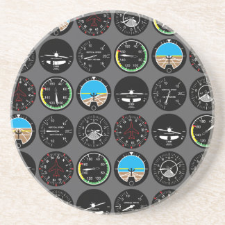 Flight Instruments Coaster