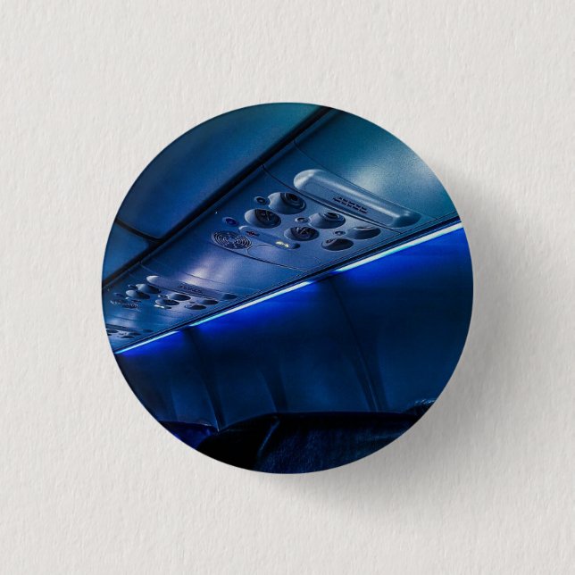 Flight into Midnight 1 Inch Round Button (Front)