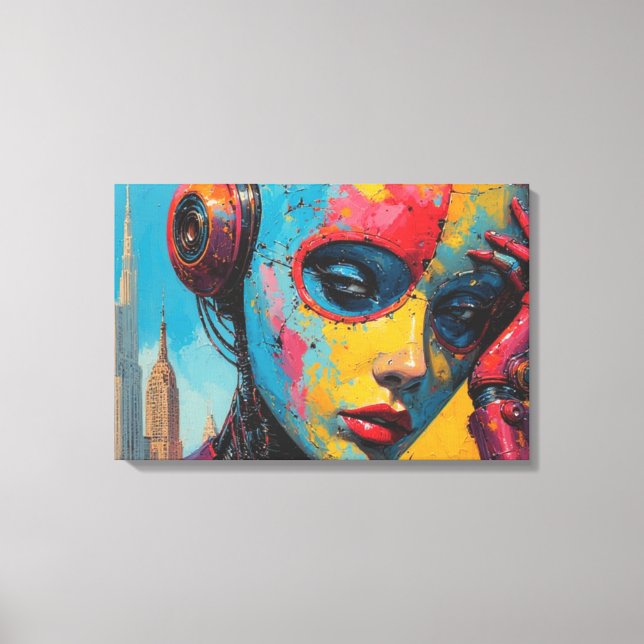 Flight into Yesterday-2 Canvas Print (Front)