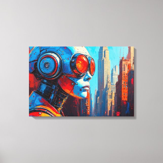Flight into Yesterday-4 Canvas Print (Front)