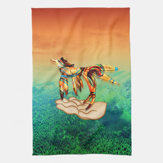 Flight Kitchen Towel (Vertical)