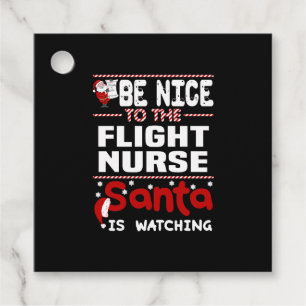 Flight Nurse Favour Tags