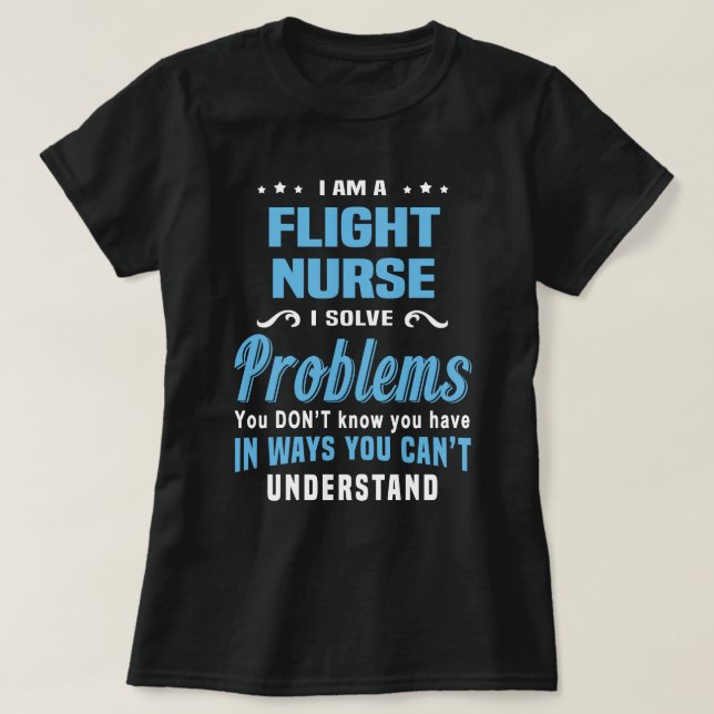 Flight Nurse T-Shirt (Design Front)