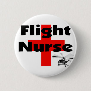 "Flight Nurse" Unique Gift Ideas 2 Inch Round Button