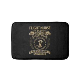 Flight Nurse - We Do Precision   Bath Mat