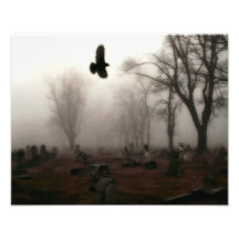 Flight Of A Halloween Crow