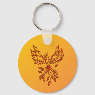 Flight of A Phoenix Keychain
