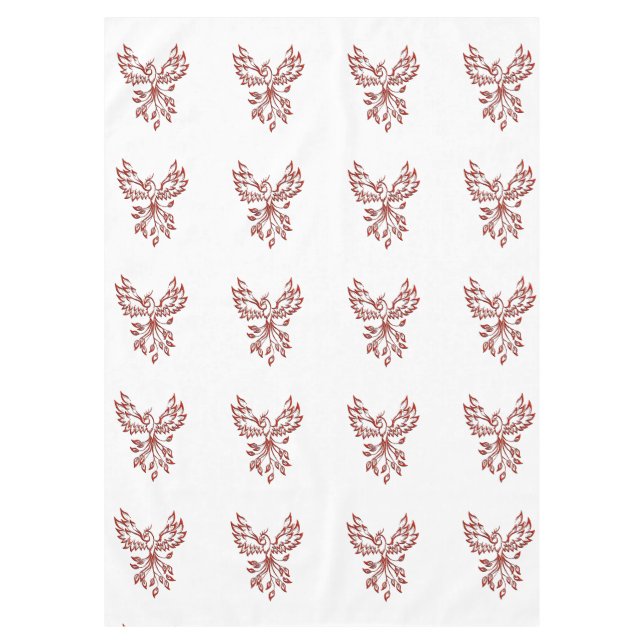 Flight of A Phoenix Tablecloth (Front)