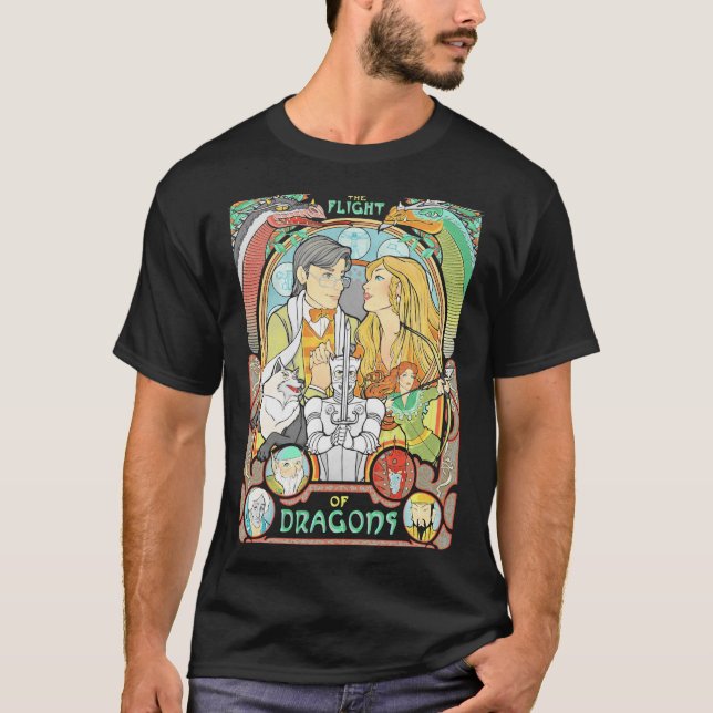 Flight of Dragons Essential T-Shirt (Front)