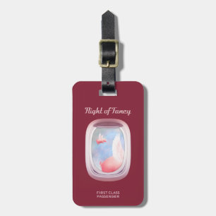 Flight of Fancy-Where Pigs Fly Luggage Tag