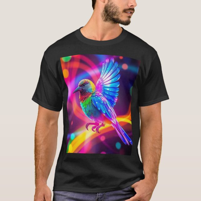 Flight of Freedom: The Spirit of Birds T-Shirt (Front)