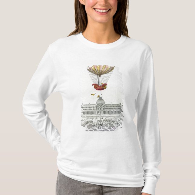 Flight of Jacques Charles  and Nicholas Robert T-Shirt (Front)